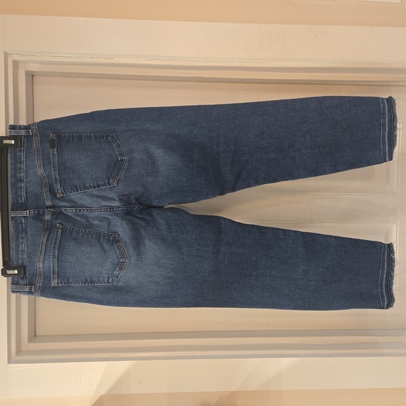 7 For All Mankind Jen 7 Ankle Straight Stretch Medium Wash Blue Size 14 - Picture 3 of 9